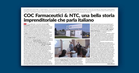 COC e NTC - articolo sul giornale